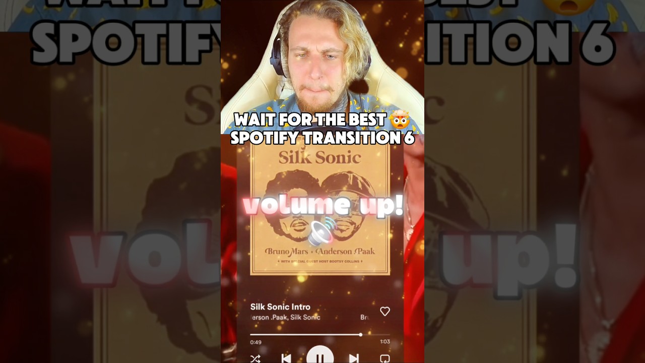 Best Spotify Transitions 6 🔥 Bruno Mars - Silk Sonic Intro & Kali Uchis and Tyler, The Creator