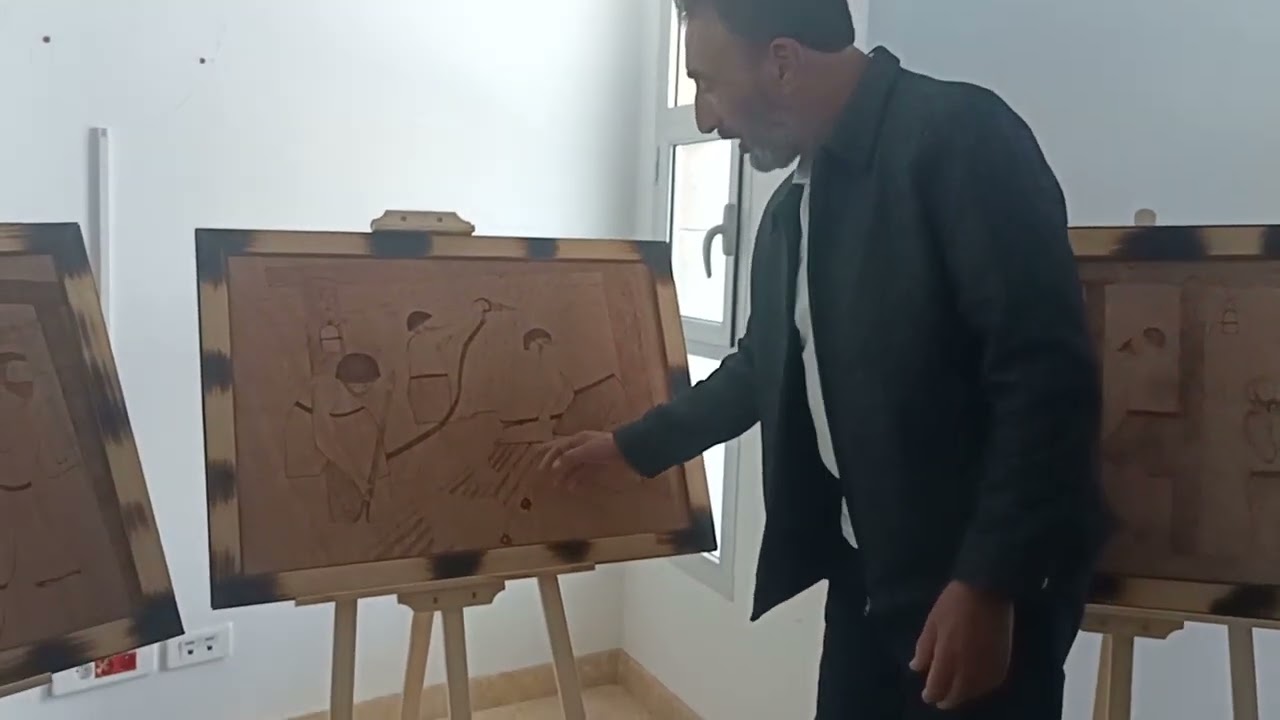 Abid Mohammed; Pyrographe professionnel, retraité de l'OCP