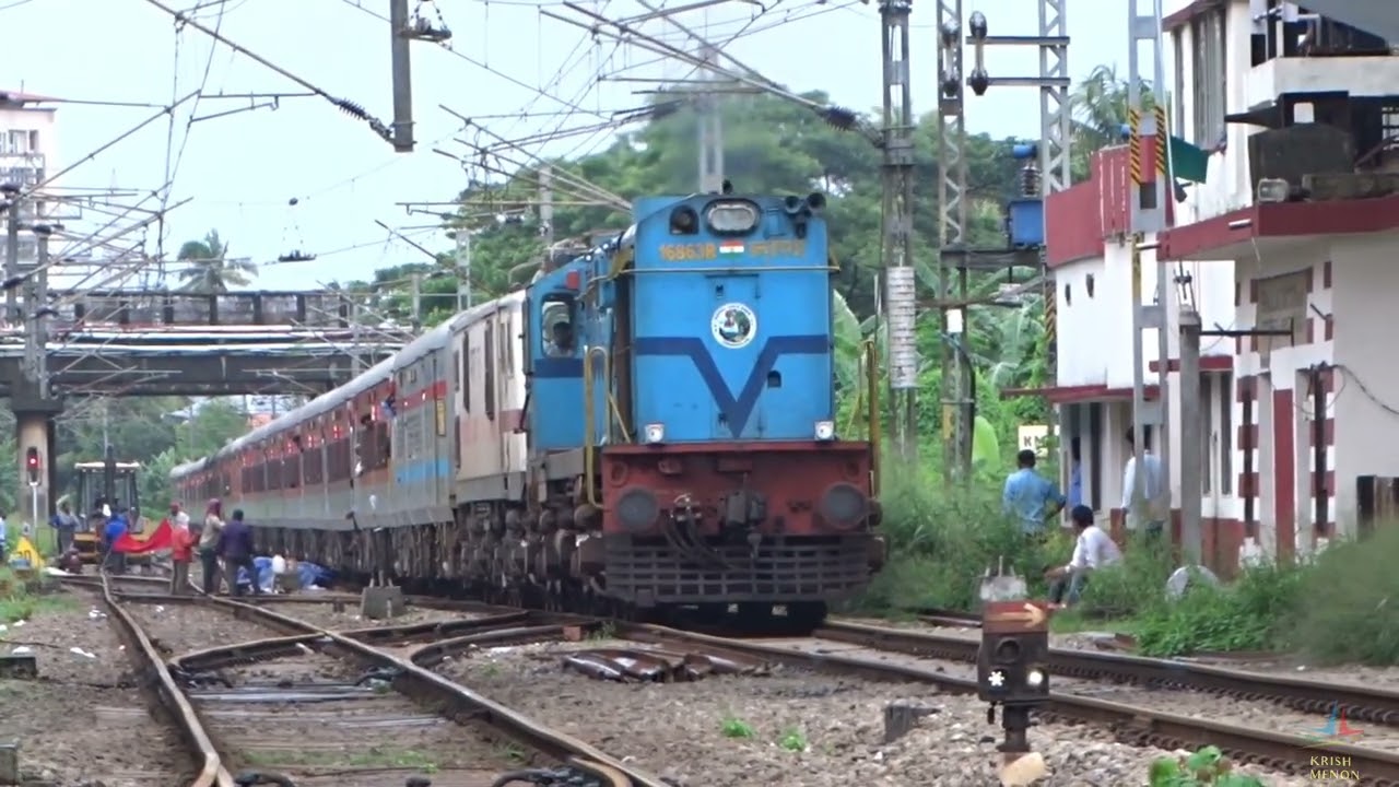 2 in 1 compilation of diesel hauled Jayanti Janata Express