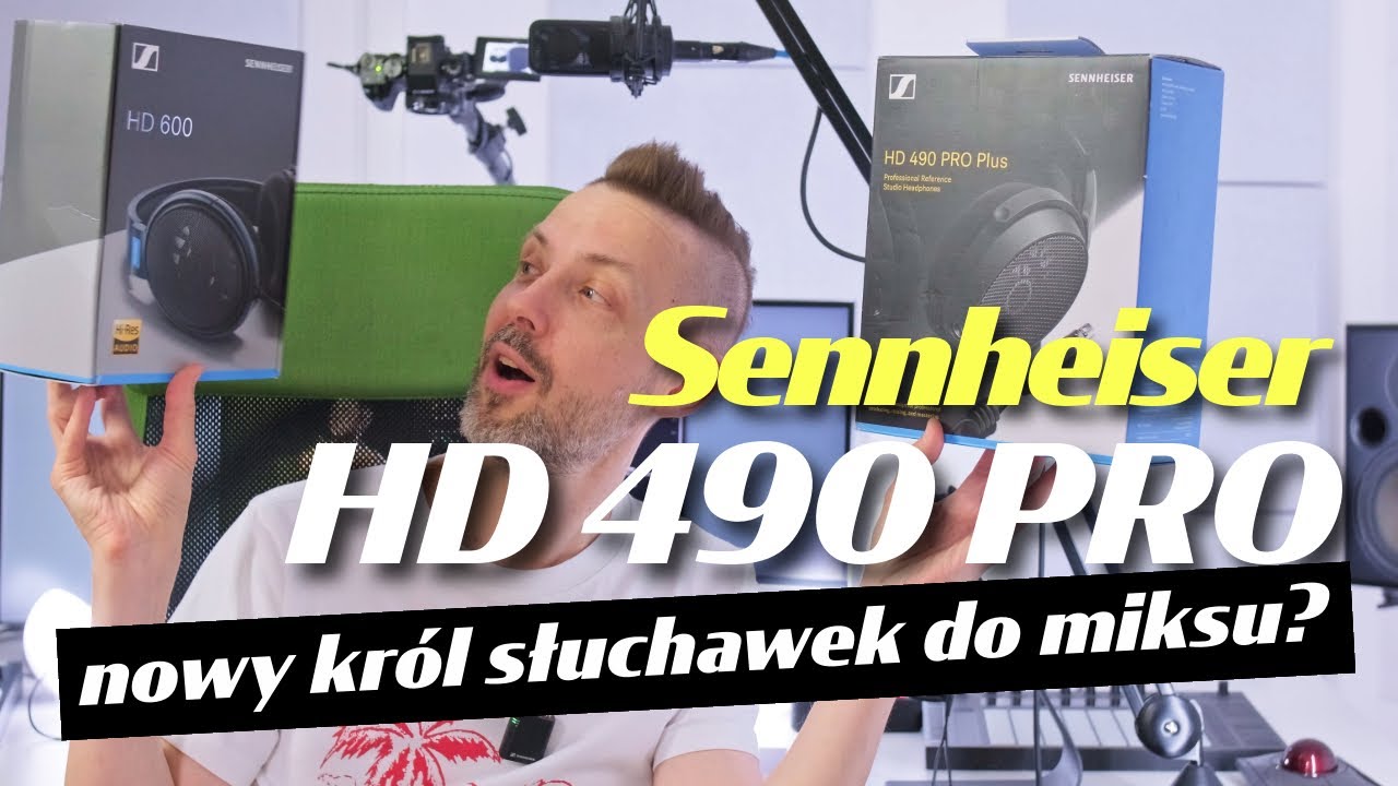 Sennheiser HD490 PRO - lepsze niż HD600? Czy referencyjne słuchawki studyjne zadowolą też audiofila?