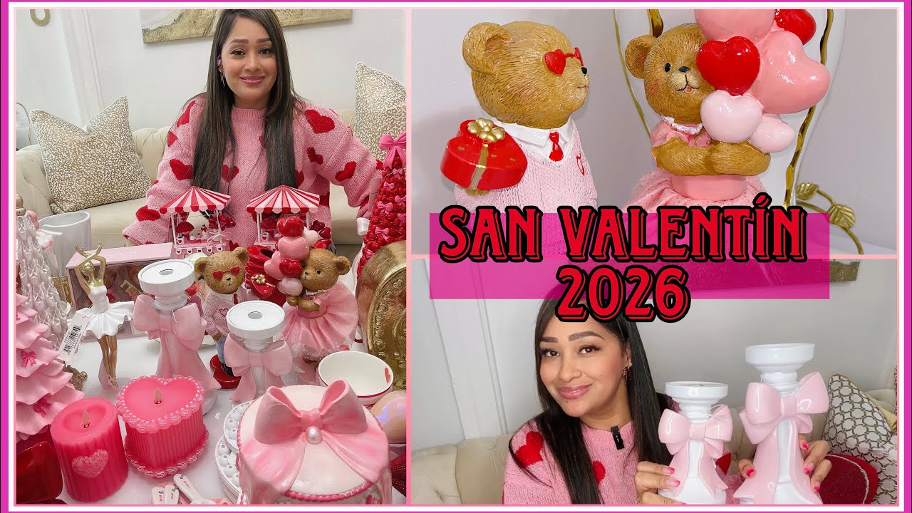 Decoración de San Valentín para mi Hogar!! Decoración 2026, compras!