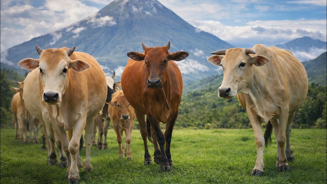 This Peaceful Cow Parade Will Instantly Relax Your Mind