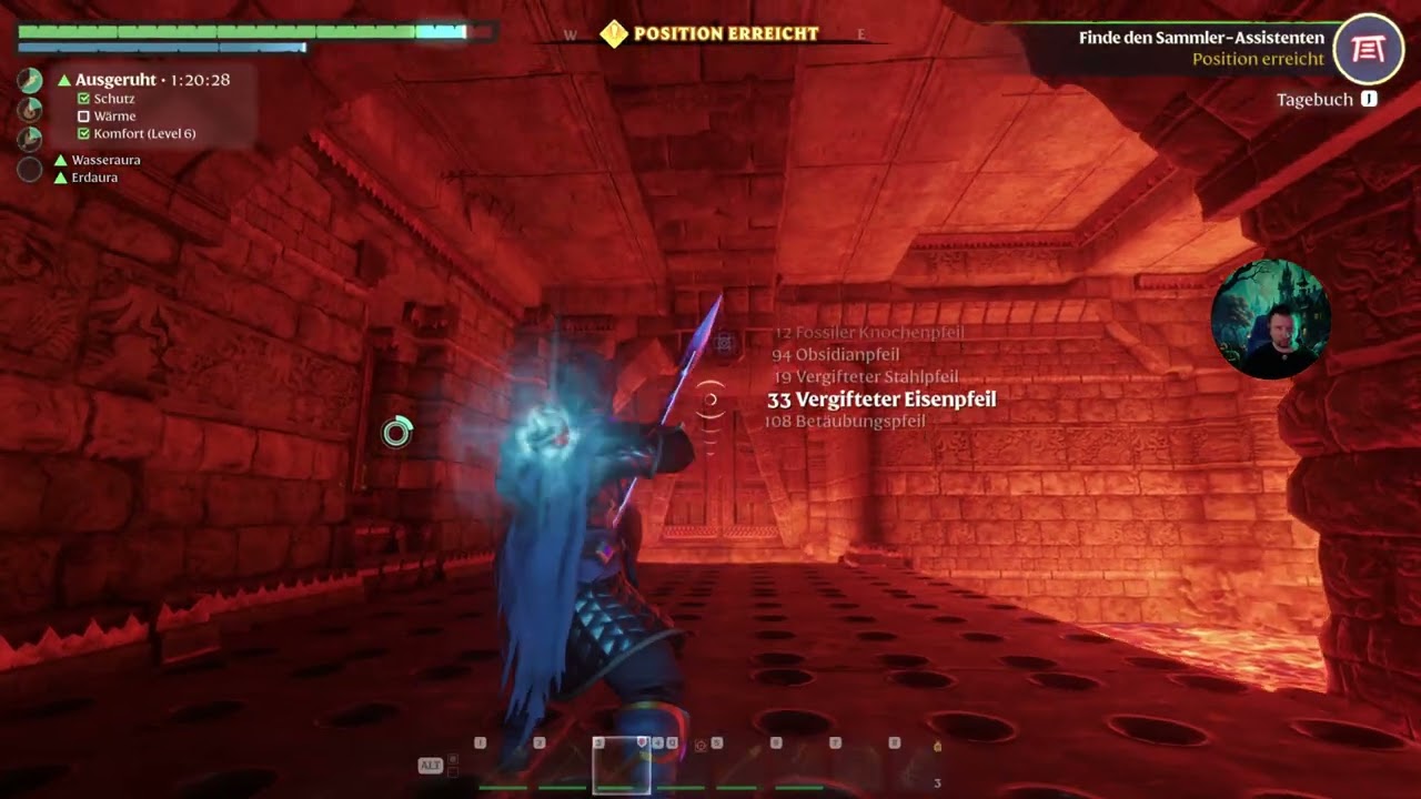 134. Folge im Gameplay von Enshrouded wir holen den Assistenten f&uuml;r den Sammler