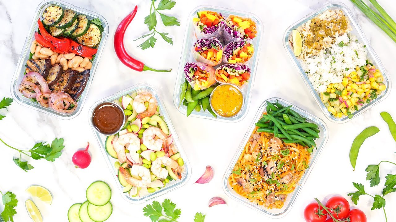 Week 2 | 5 Healthy Back-To-School MEAL PREP Recipes 2018