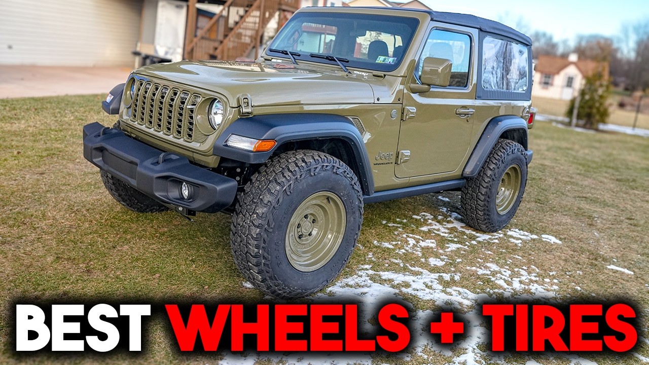 BEST Wheels & Tires for our 2025 Jeep Wrangler (WWII Inspired)