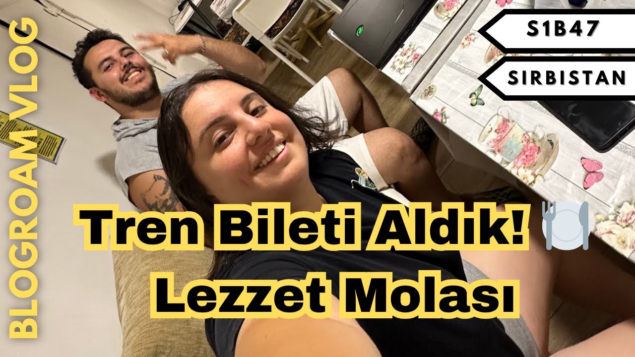 Belgrad’da Novi Sad Tren Bileti Aldık! 🍽️ Meşhur Yemeği de Denedik! #Sırbistan #Belgrad •47