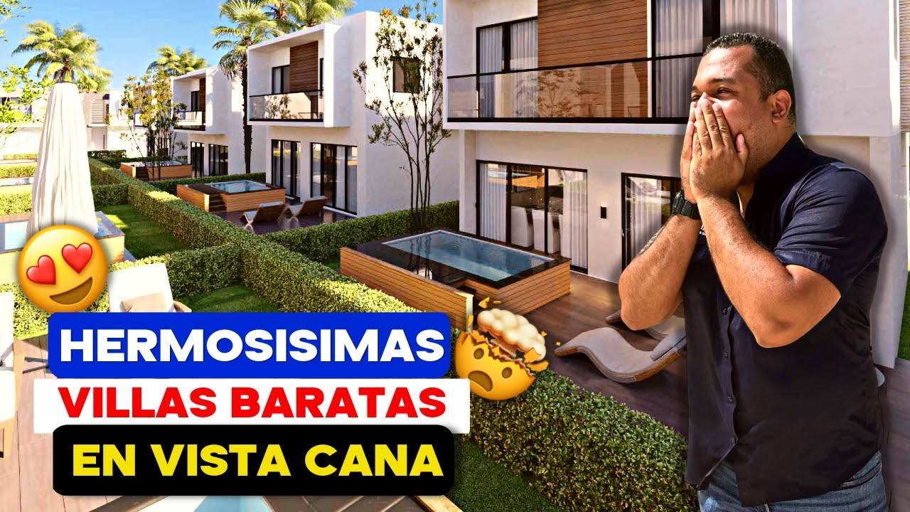 HERMOSAS VILLAS BARATAS EN VISTA CANA | PUNTA CANA | Invierte aqui | Invierte en RD