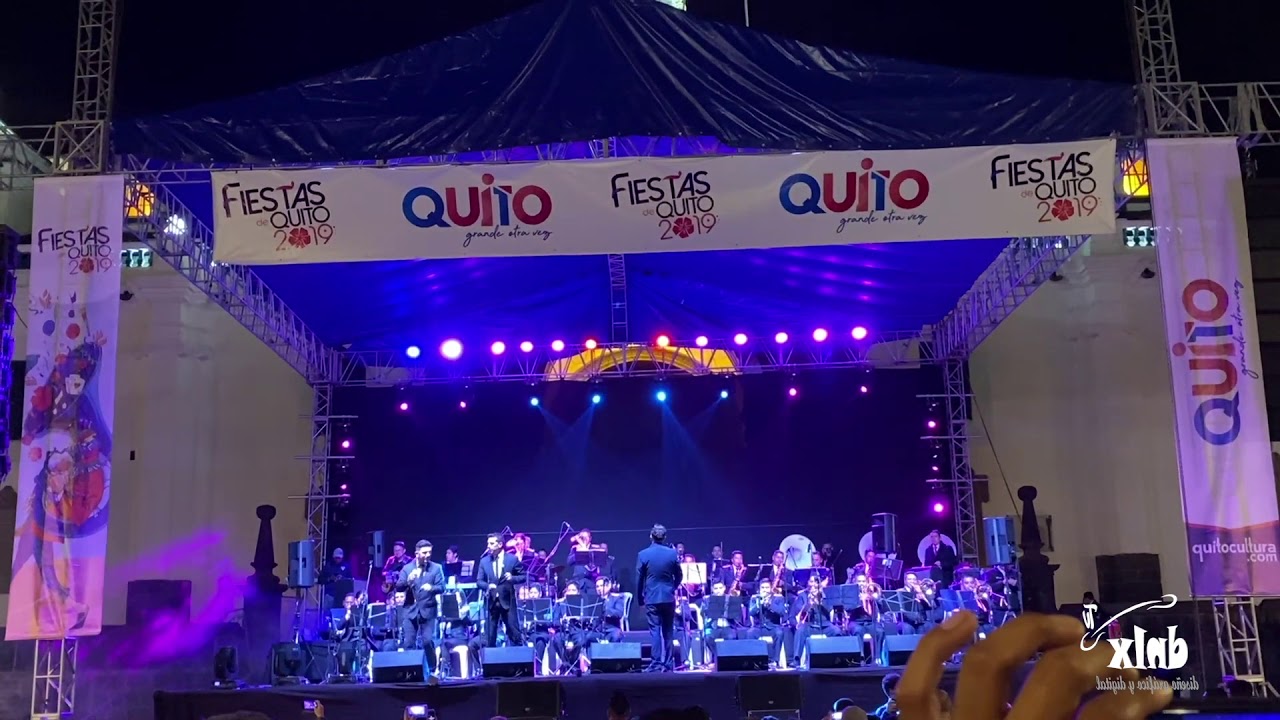 Gustavo Velasquez ft Banda Municipal de Quito, Fiestas de Quito 2019