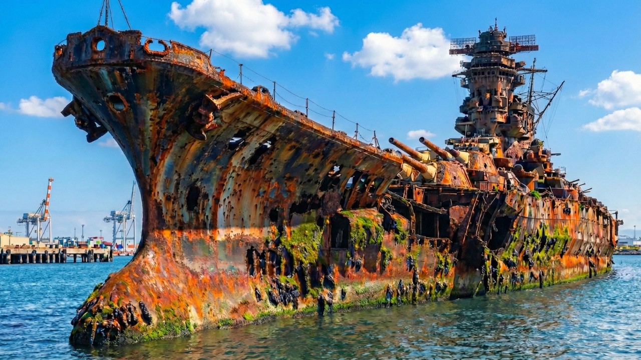We bought an old Yamato battleship for only $2,700 — and restored it into a $7 billion legend.