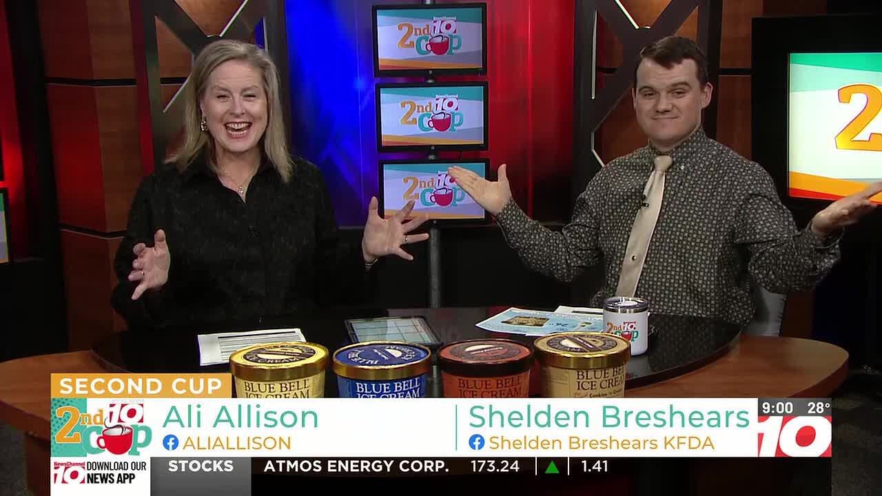 Shelden celebrates National Weather Persons Day with love from Blue Bell Ice Cream