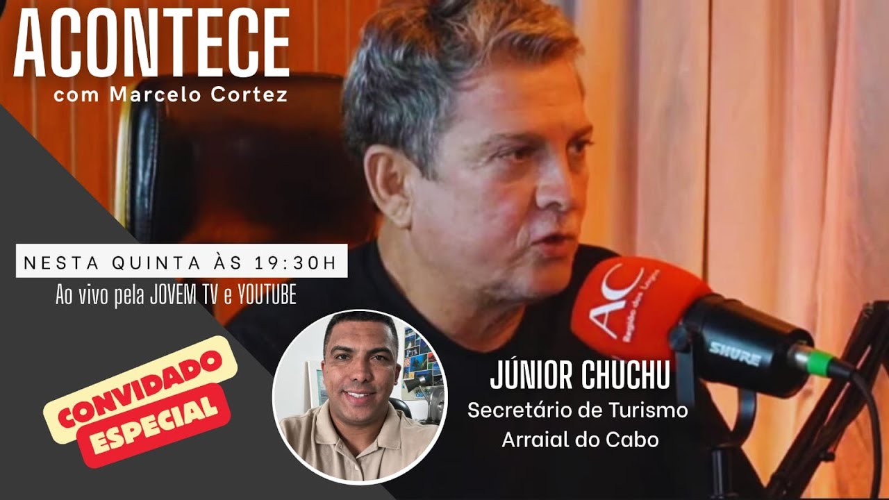 Acontece com Marcelo Cortez: Entrevista com Júnior Chuchu- 05/02/2026