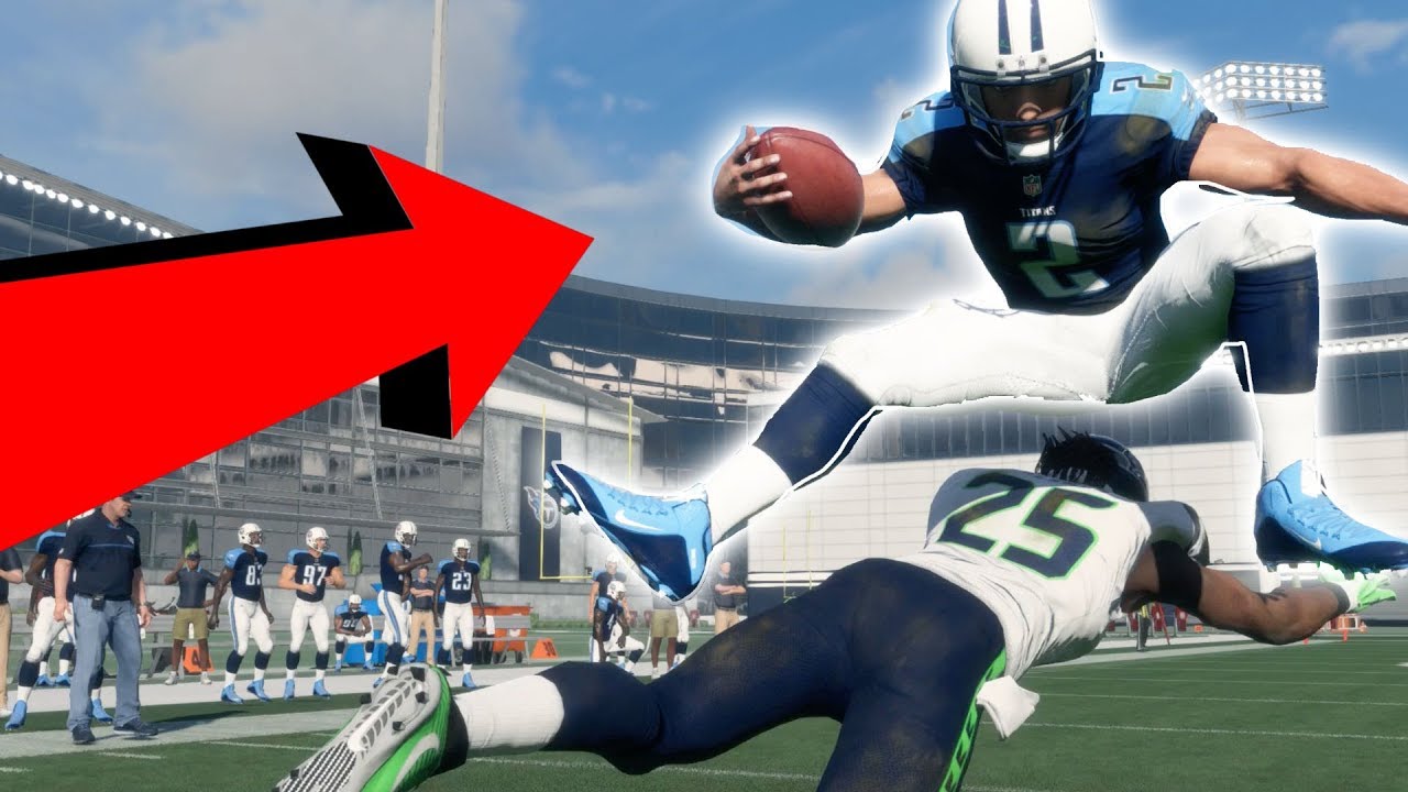 Can Tiny Player Jump Over A Giant One? Madden NFL 18 Challenge