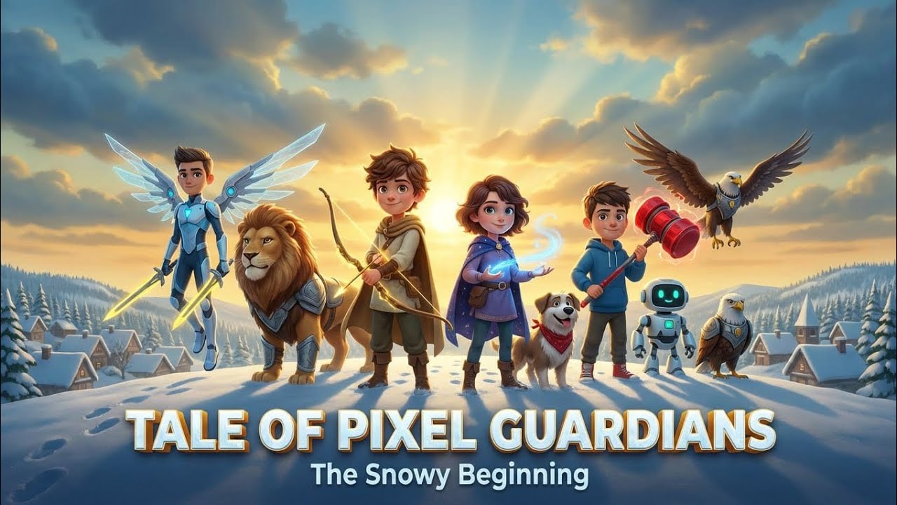 Tale of Pixel Guardians - Episode 1 | The Snowy Beginning