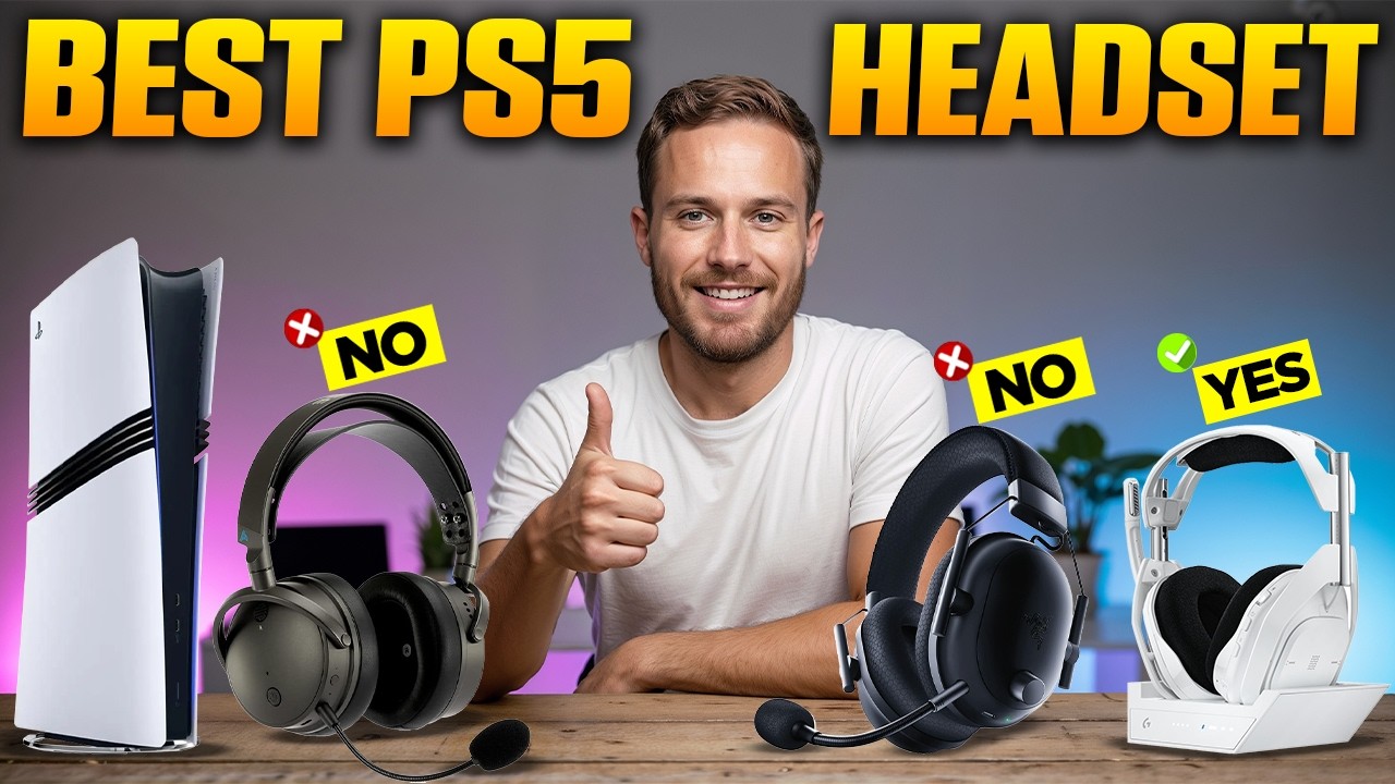 Лучшие гарнитуры для PS5 2026 года [Как выбрать подходящую гарнитуру для PS5?]