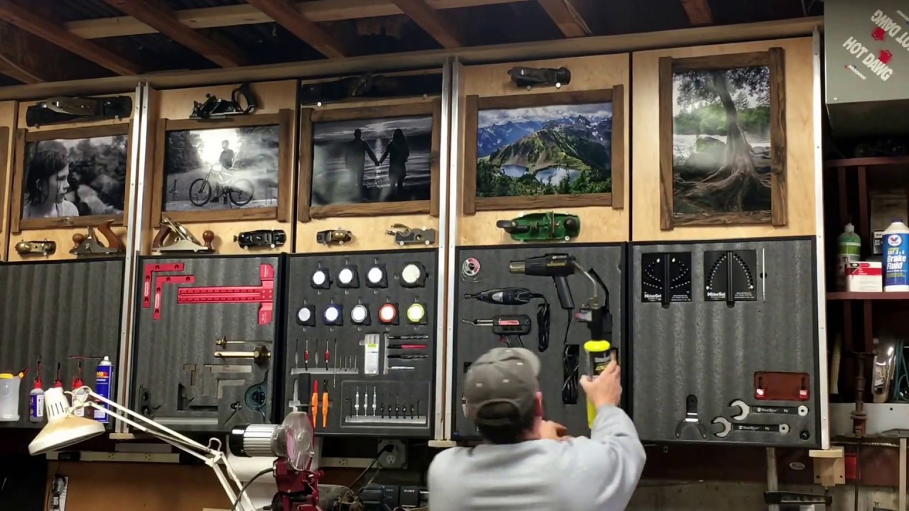 Cutting the MiterSet Tool into my Kaizen Foam Wall