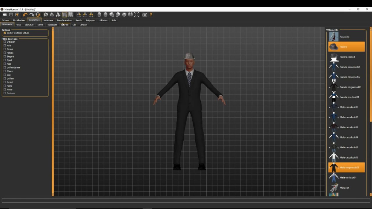 TUTO 2 - UNITY CAFE - FR - Créer personnage 3D + import
