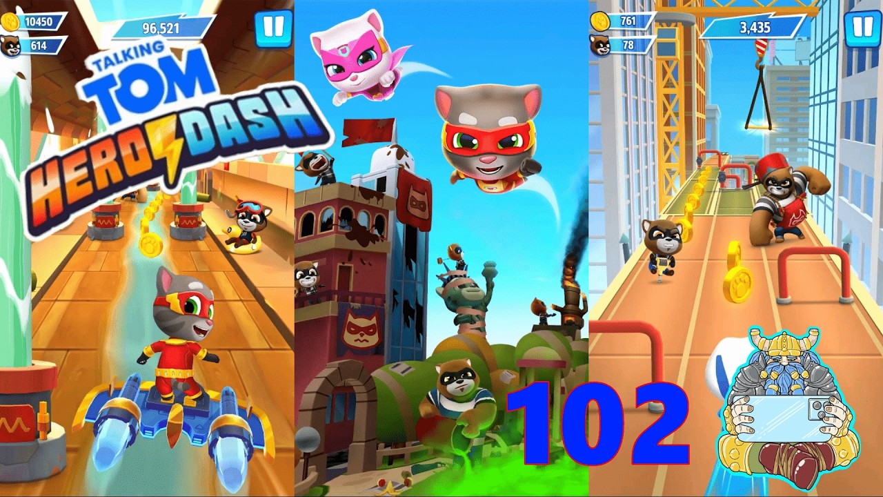 My Talking Tom Hero Dash, Dash 102