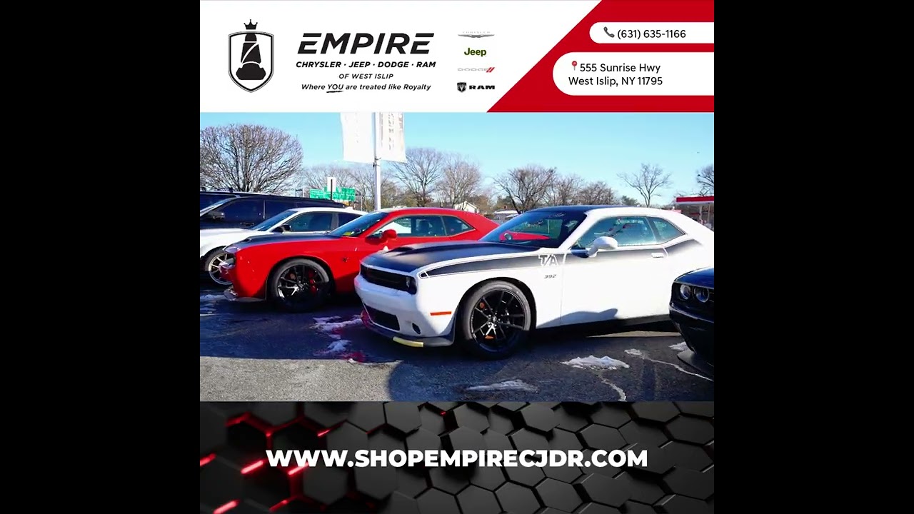 🚗 Visit us today at Empire CJDR