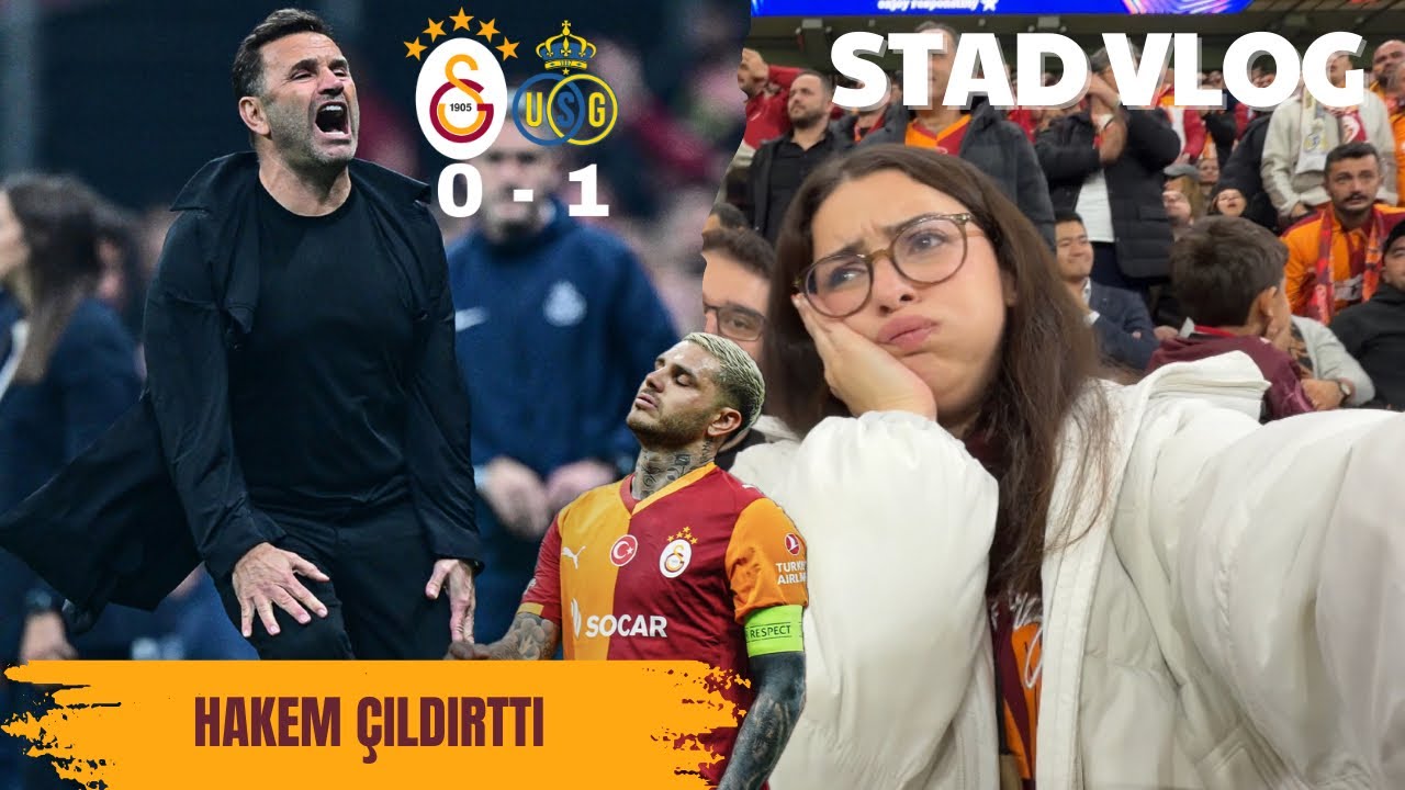 PlayStation davetlisi olarak #Galatasaray-USG maçını izledim! | Maç Vlog | Şampiyonlar Ligi | VIP