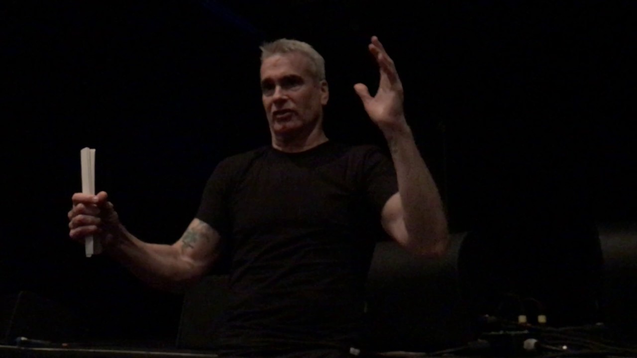 Henry Rollins Spoken Word Q & A (part 2) Orlando, FL 1/15/2017
