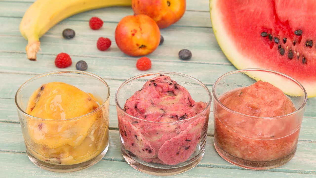 Sorbet de fructe   3 rețete fără adaos de zahăr   divainbucatărie ro ep13