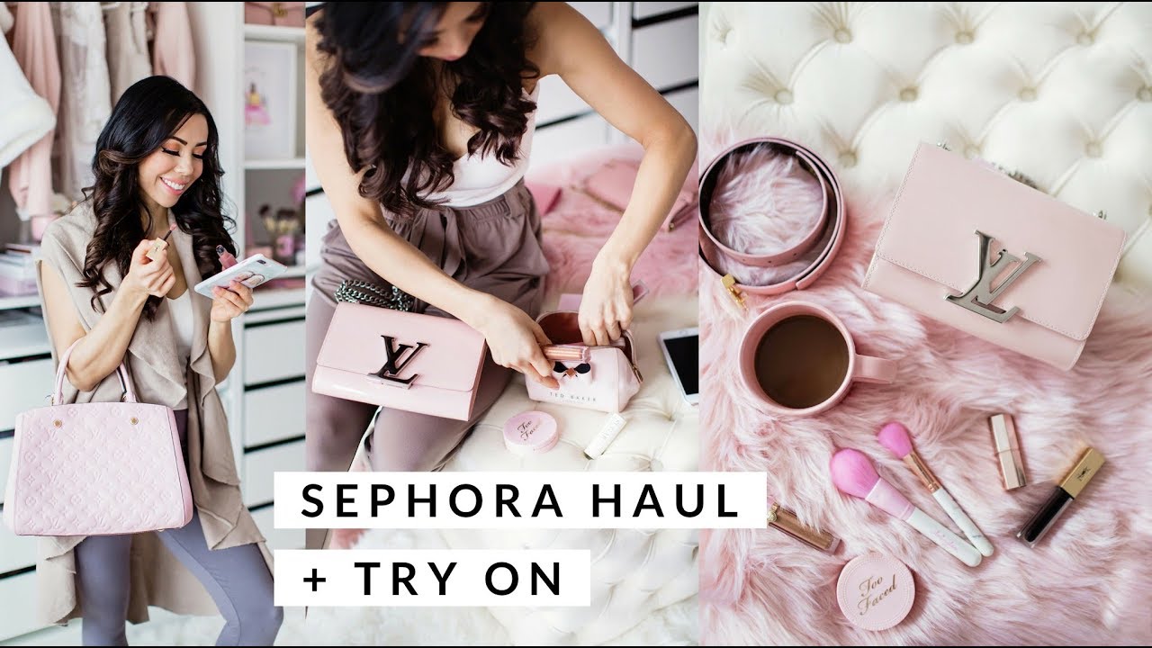 SEPHORA HAUL! NEW MAKEUP TRY ON!💕
