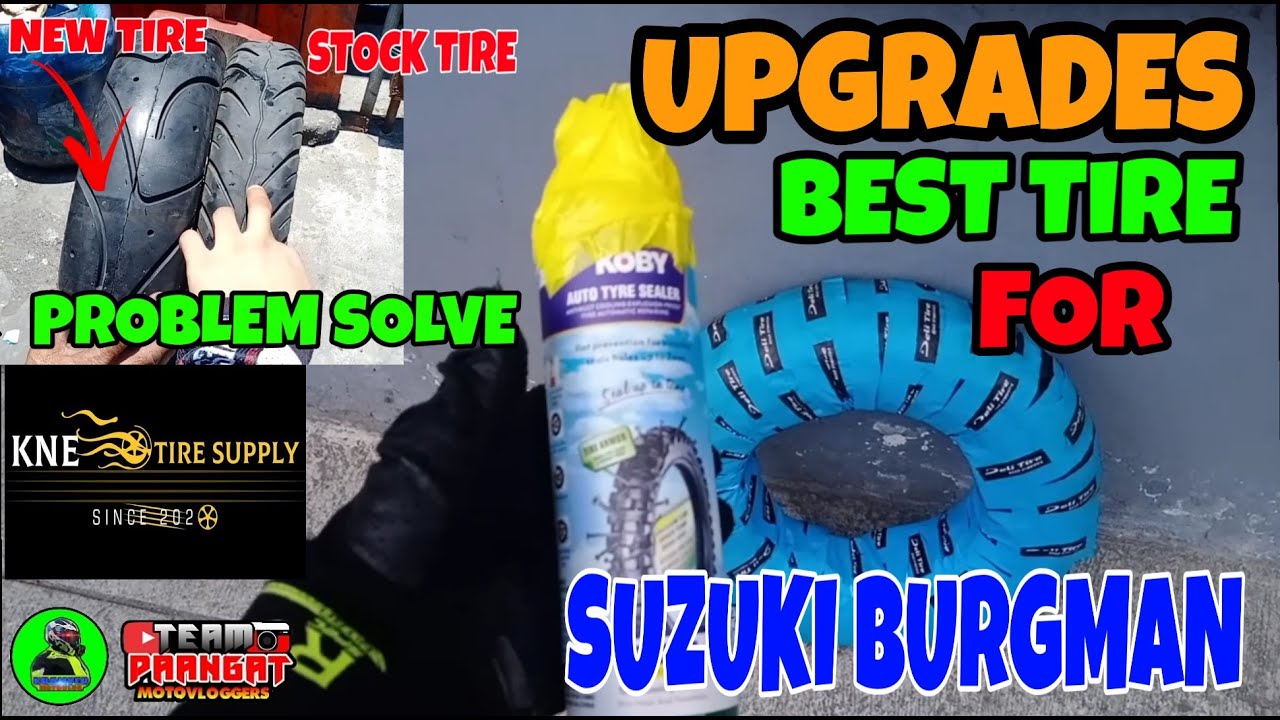 NEW BEST TIRE INSTALLED FOR SUZUKI BURGMAN I HOW TO INSTALLED I KRAMYER MOTOVLOG
