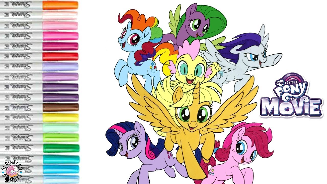 My Little Pony Color Swap MLP The Movie Mane 6 | SPRiNKLED DONUTS