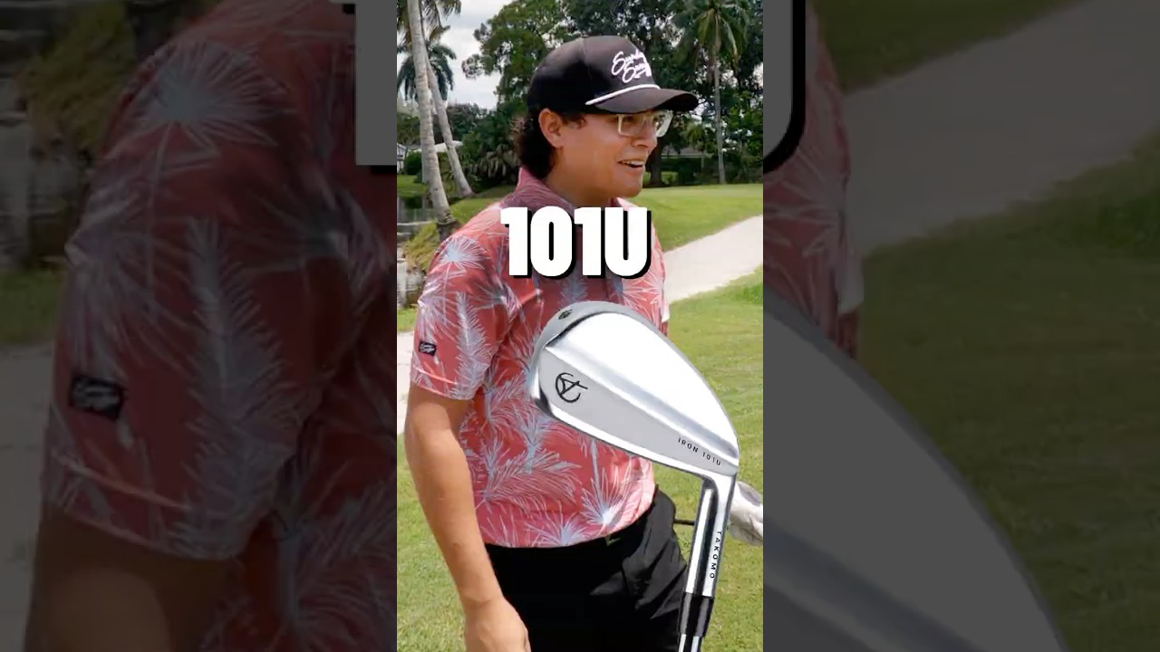 First Shot with the 101U driving Iron! @HenryGrilloGolf