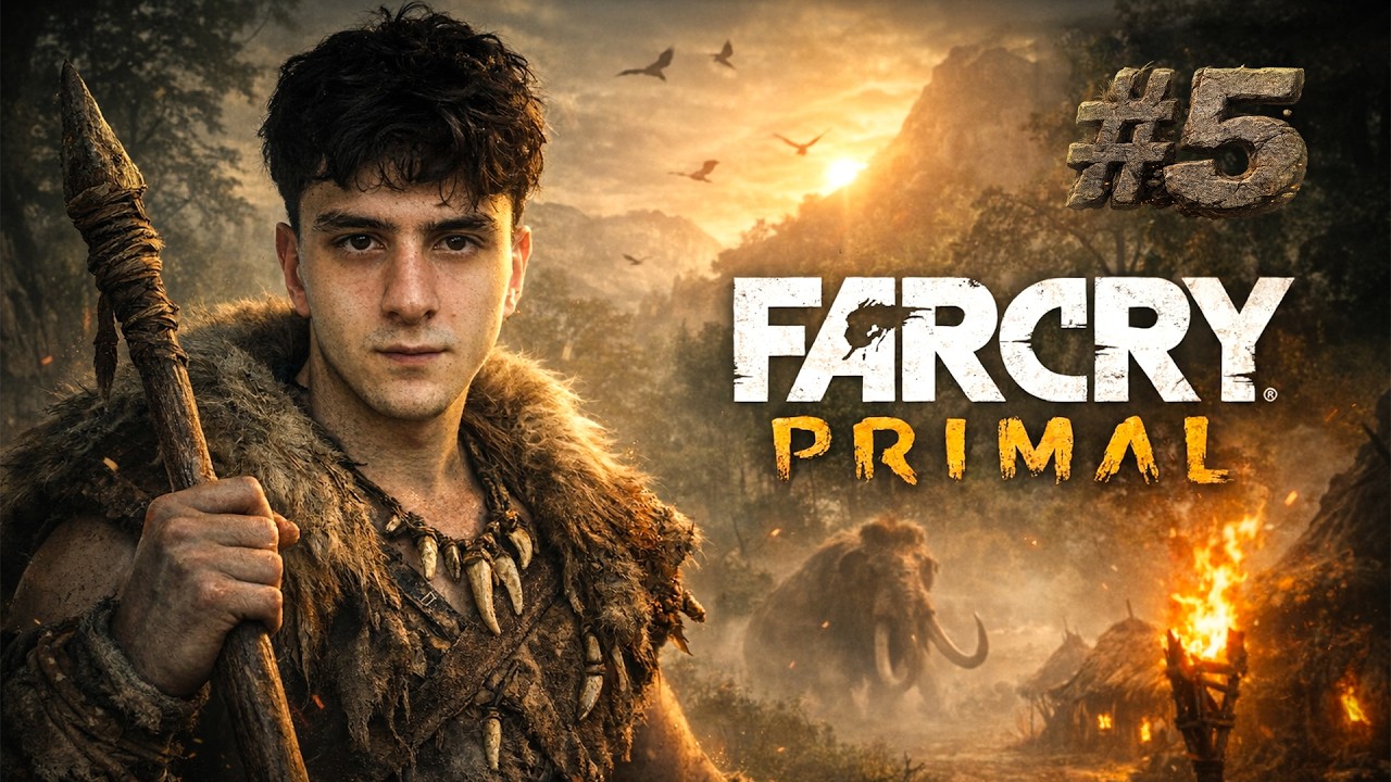 🔴Farcry Primal №5|🐺🪓Գնում Ենք Քարե Դարի Ալֆայի Հետեվից....