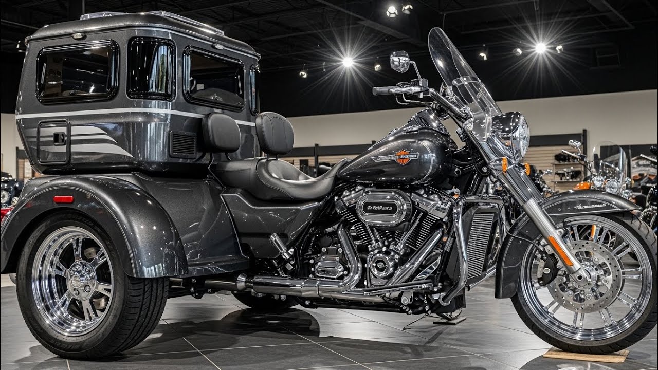 The 2026 Camper Trike from Harley‑Davidson is a bold step into the future of touring and