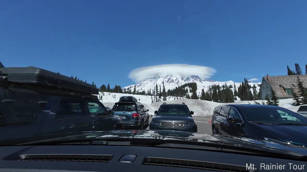 Mt. Rainier Tour hyperlapse (2025.05.02)