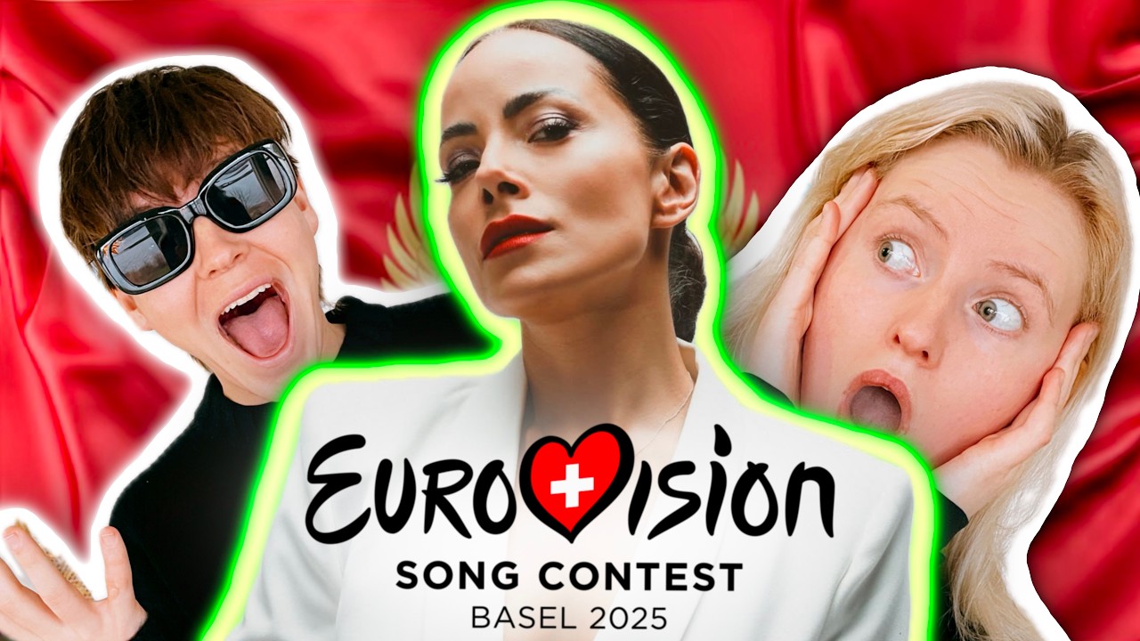 LET'S REACT to MONTENEGRO in EUROVISION 2025! 🇲🇪 | NINA ŽIŽIĆ - DOBRODOŠLI |  Live Performance