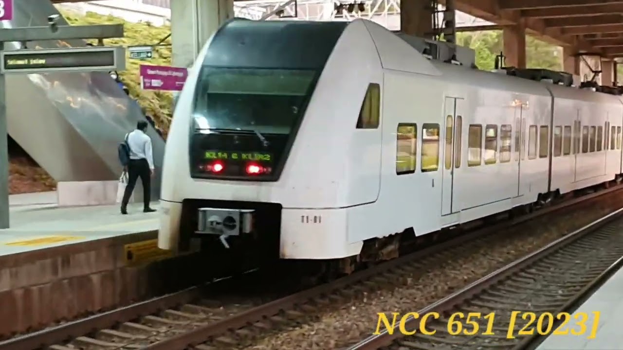 Siemens Desiro Arriving & Departing Compilation - KLIA Transit / ERL