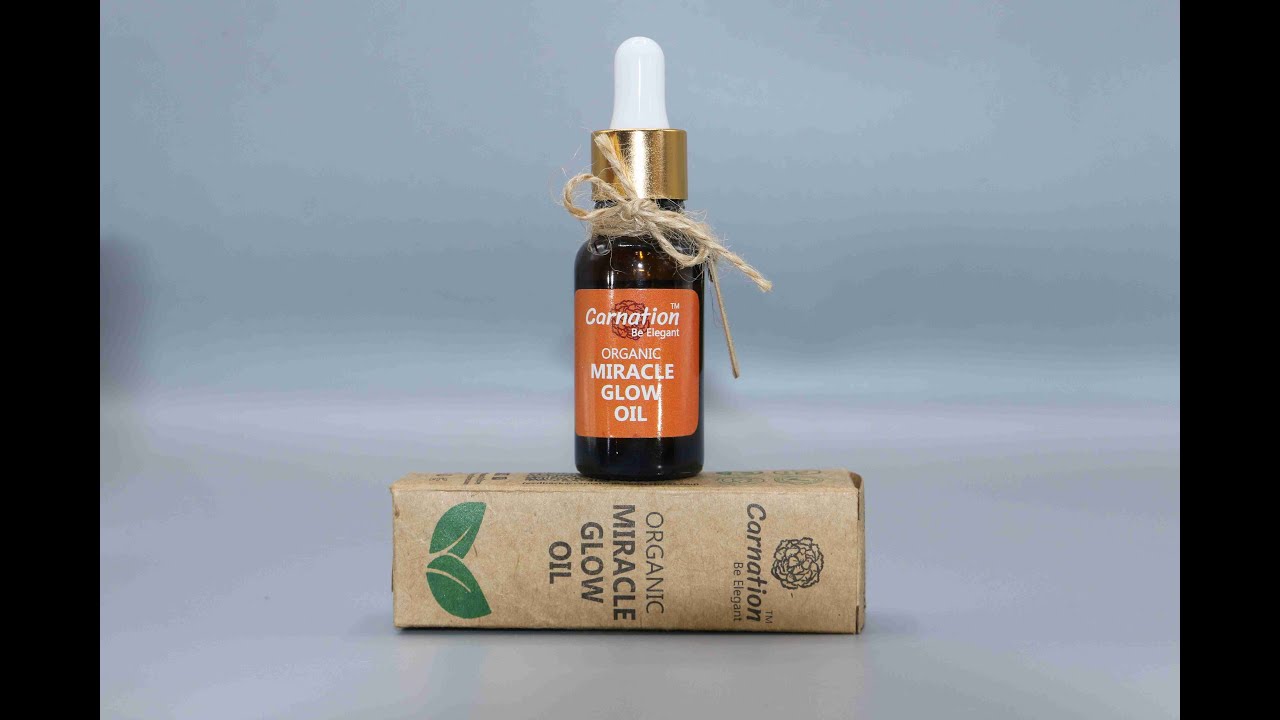 MIRACLE GLOW OIL  | 100% Organic and Natural | Skin care & Hair Care Products