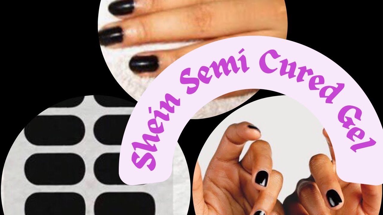 Ultimate Nail Transformation: Revealing Shein's Game-changing Semi Cured Gel Polish Stickers!
