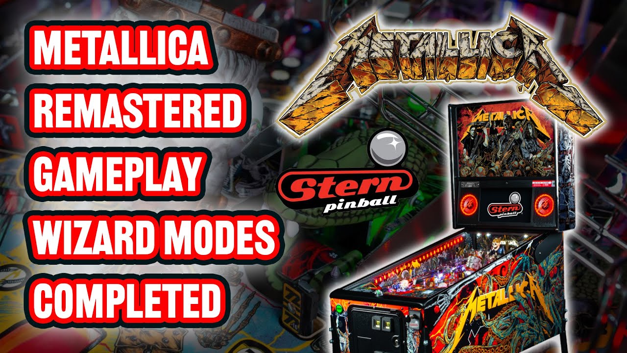 Metallica Remastered Pinball Gameplay - Wizard Modes & More!