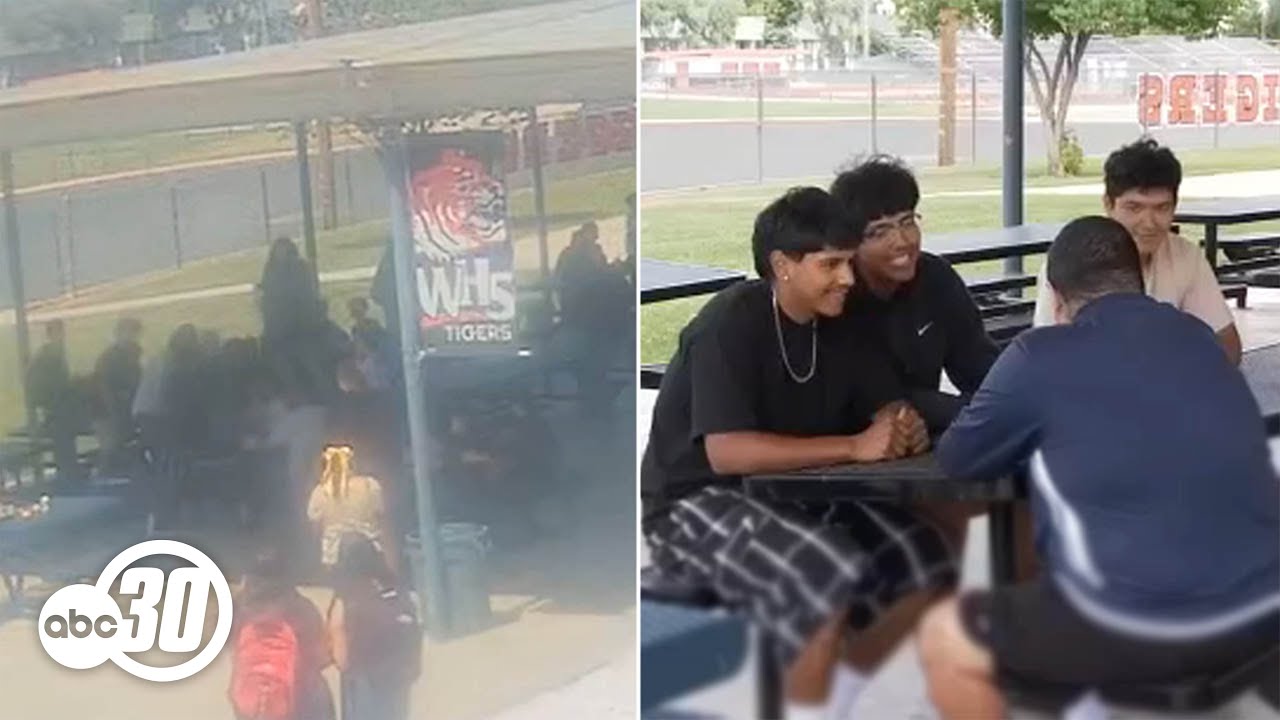 Students and educators jump into action to save choking teen in Woodlake