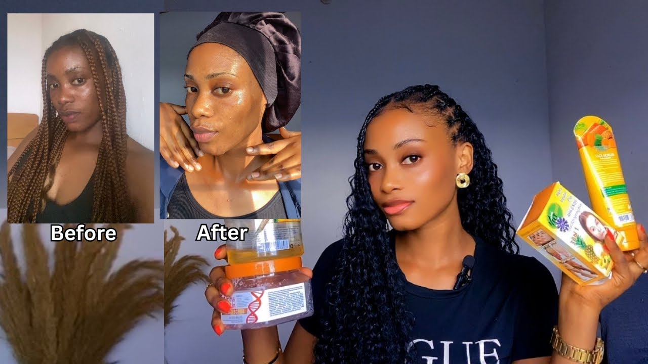 How I Safely Lighten Up My Skin With Regular Products | My Updated Skincare Products