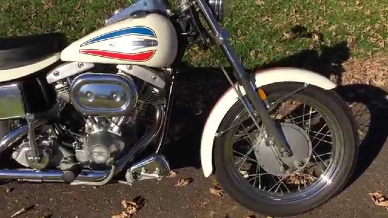 1971 Harley Davidson FX Super Glide Sparkling America Boattail