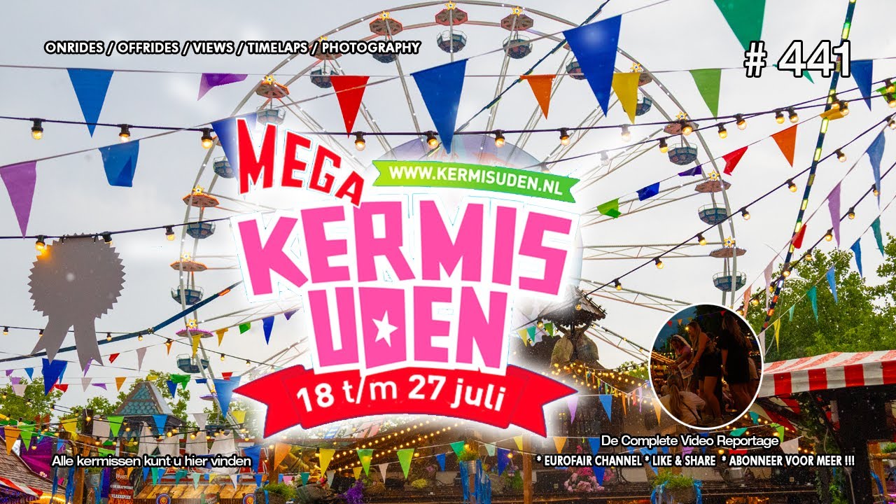 Mega Kermis Uden 2025 ( The Netherlands )