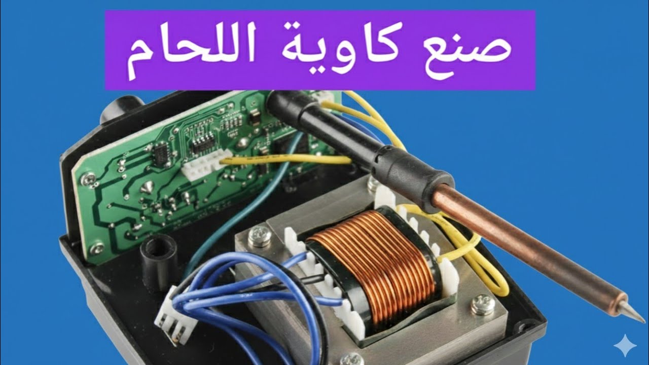 وداعاً لشراء الكاوية! اصنع أقوى كاوية لحام من محول كهرباء قديم 