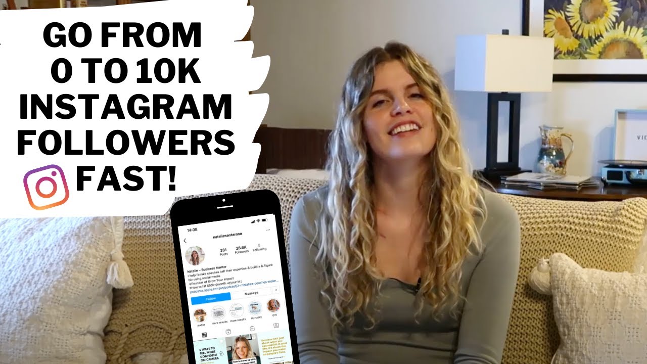 How to Gain Instagram Followers Fast 2022 (Go From 0- 10,000 Followers for FREE)