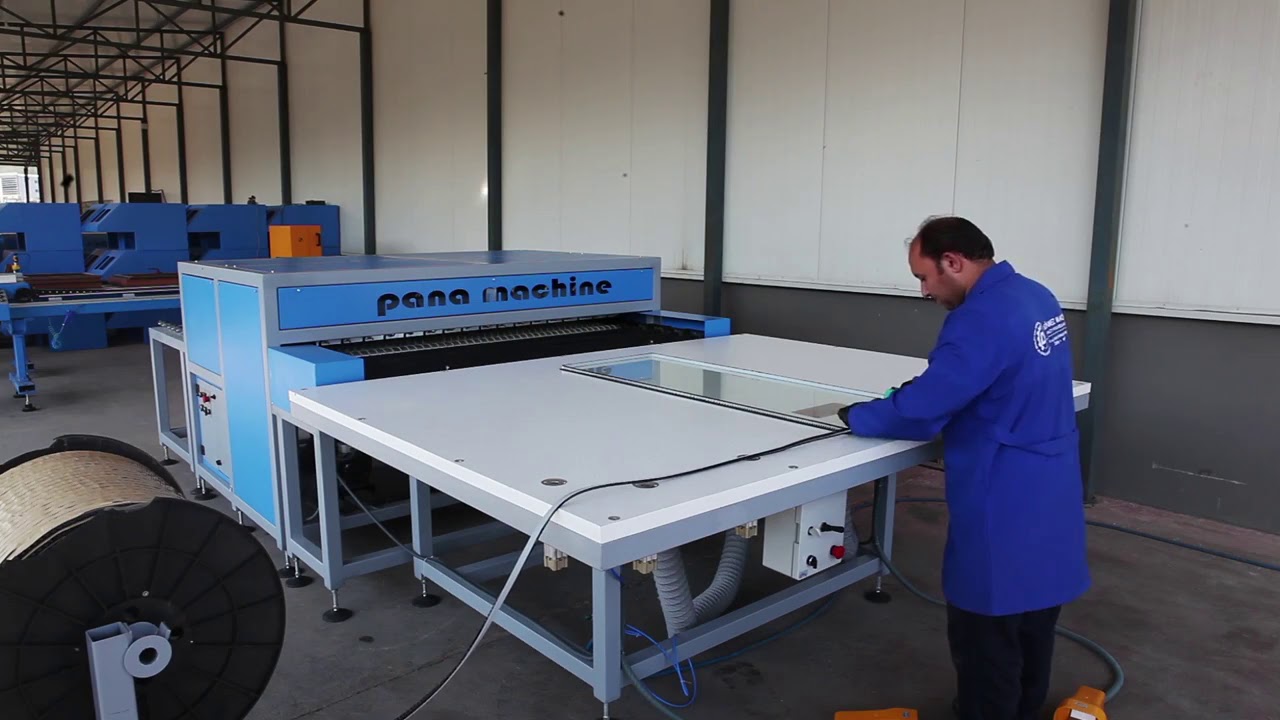 PR-180 INSULATED GLASS PRESS MACHINE (HOT PRESS)