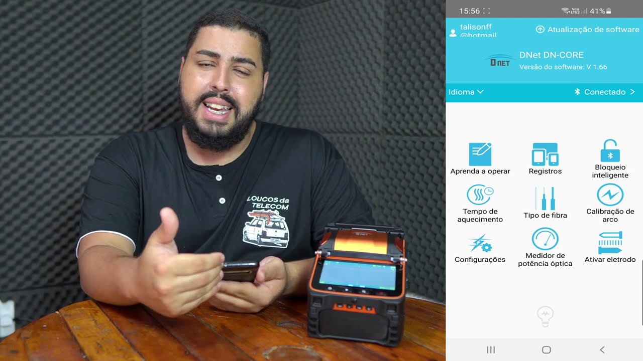 APP MAQUINA DNET | CONFERINDO AS 72 FUSÕES COM A MAQUINA DA DNET