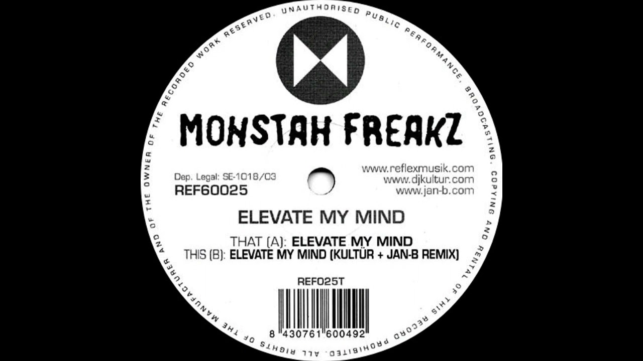 Monstah Freakz - Elevate My Mind (Kultür + Jan-B Remix)