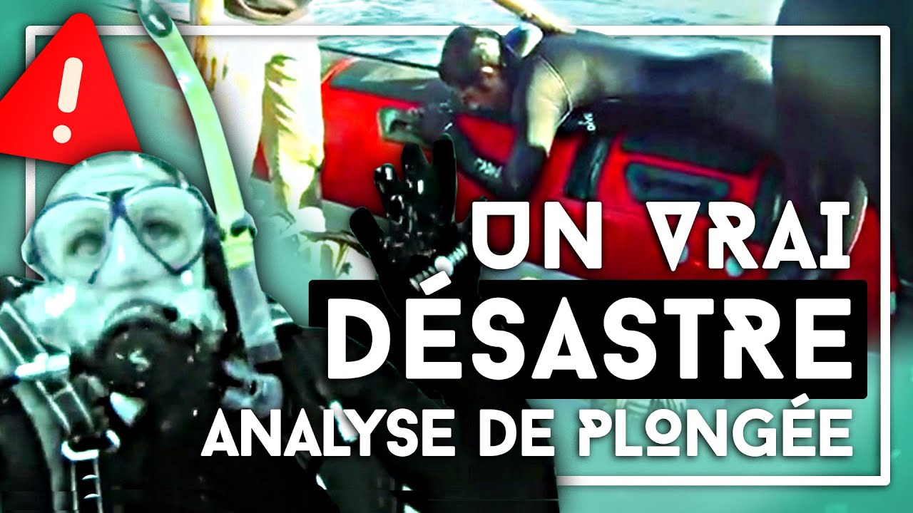UN DESASTRE sous-marin ⚡ ! Accident de plongée du à un sur-lestage !