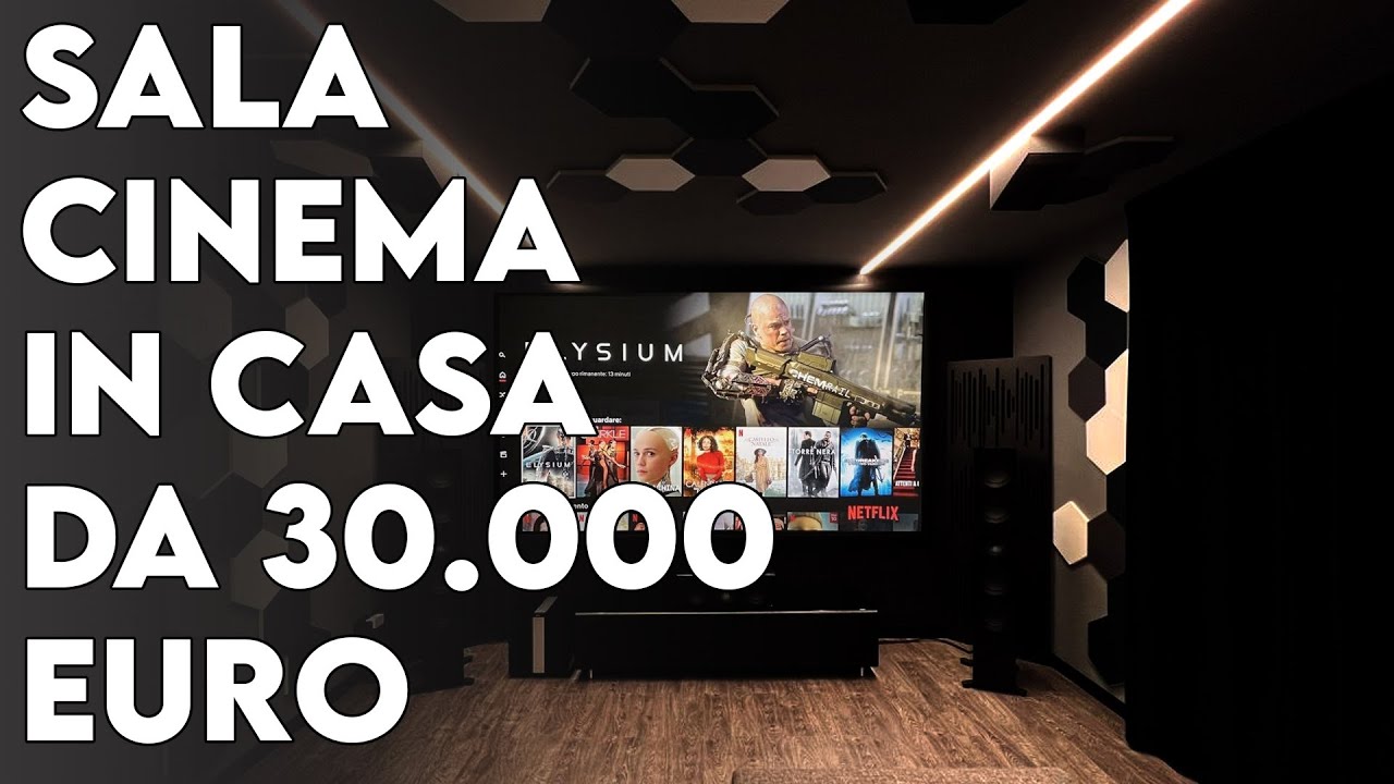 SALA CINEMA in casa da 30K | Trasformazione taverna