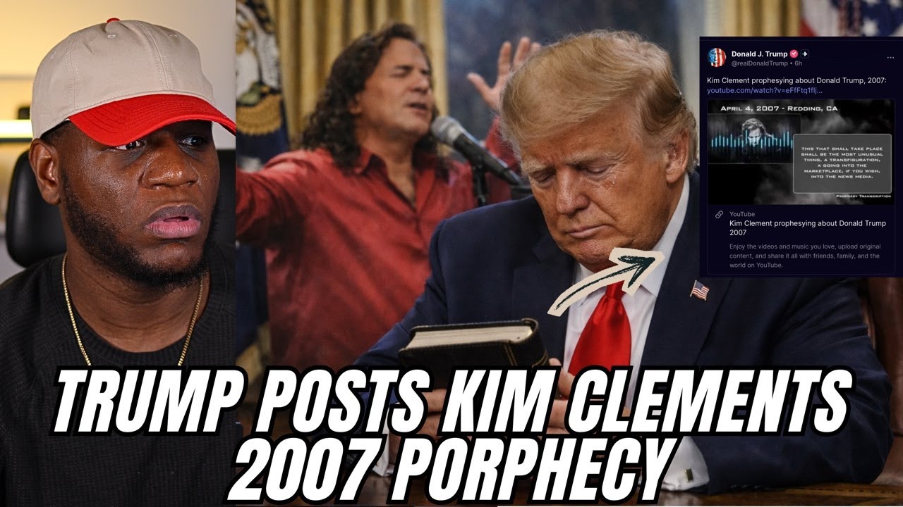 Donald Trump Posts Kim Clements 2007 Prophecy... Could This Lead To Trumps Salavation?