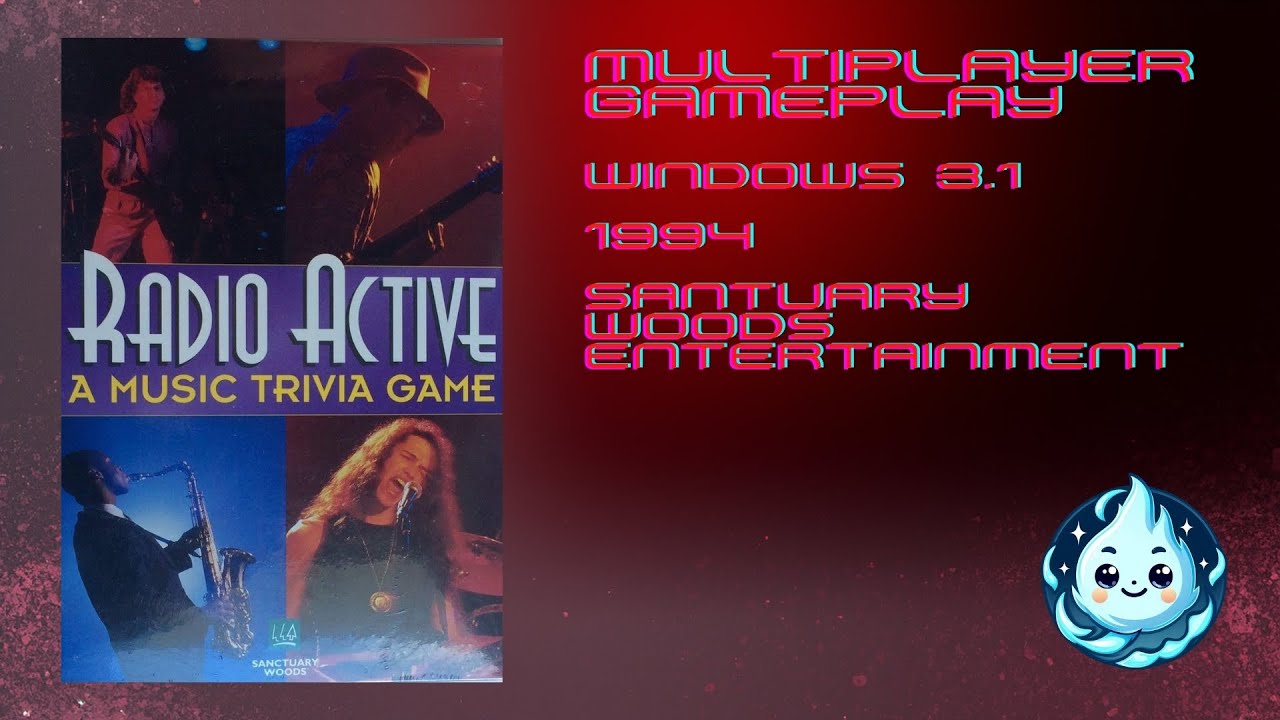 RadioActive | Interactive Music Quiz | Multiplayer Gameplay | Windows 3.1 | No Commentary